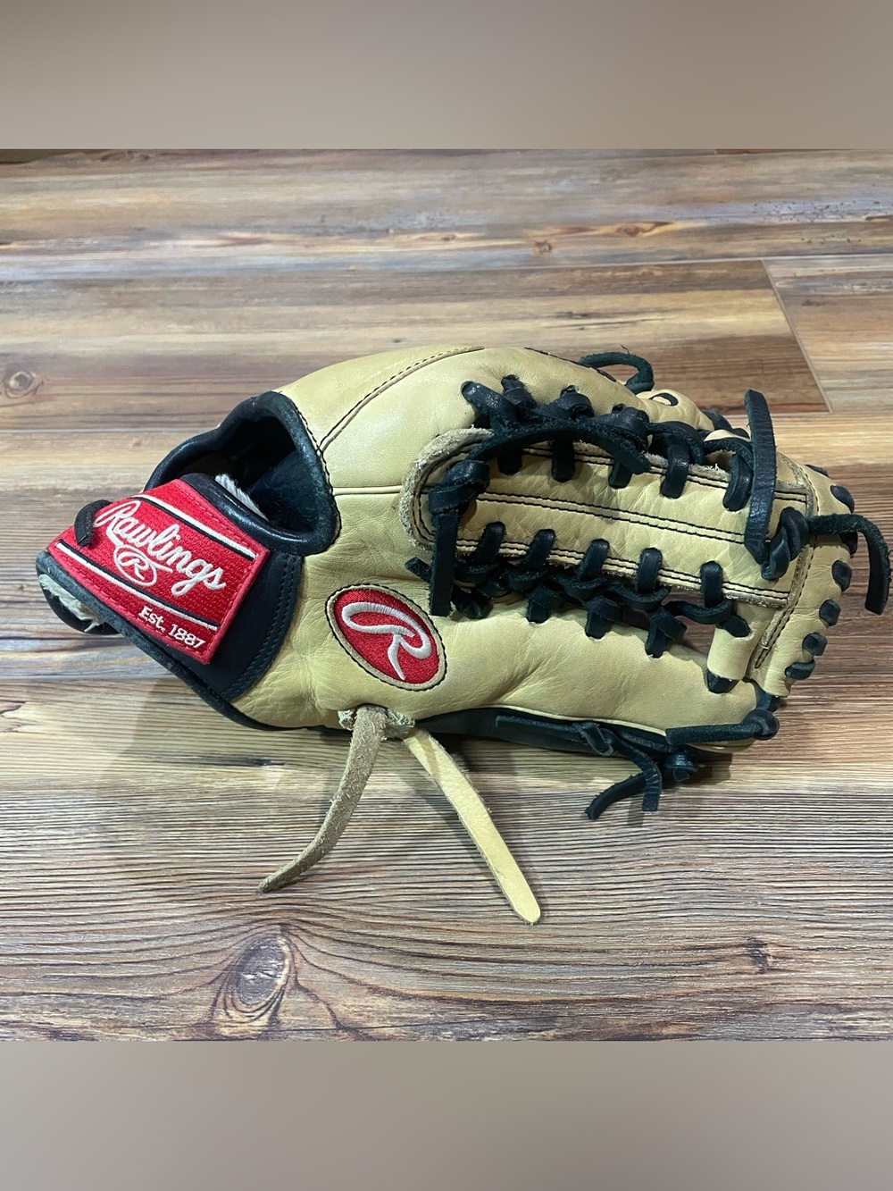 Rawlings Gold Glove Elite Pro Design Baseball Leather TrapEze GGE150CBB 11.5 RHT